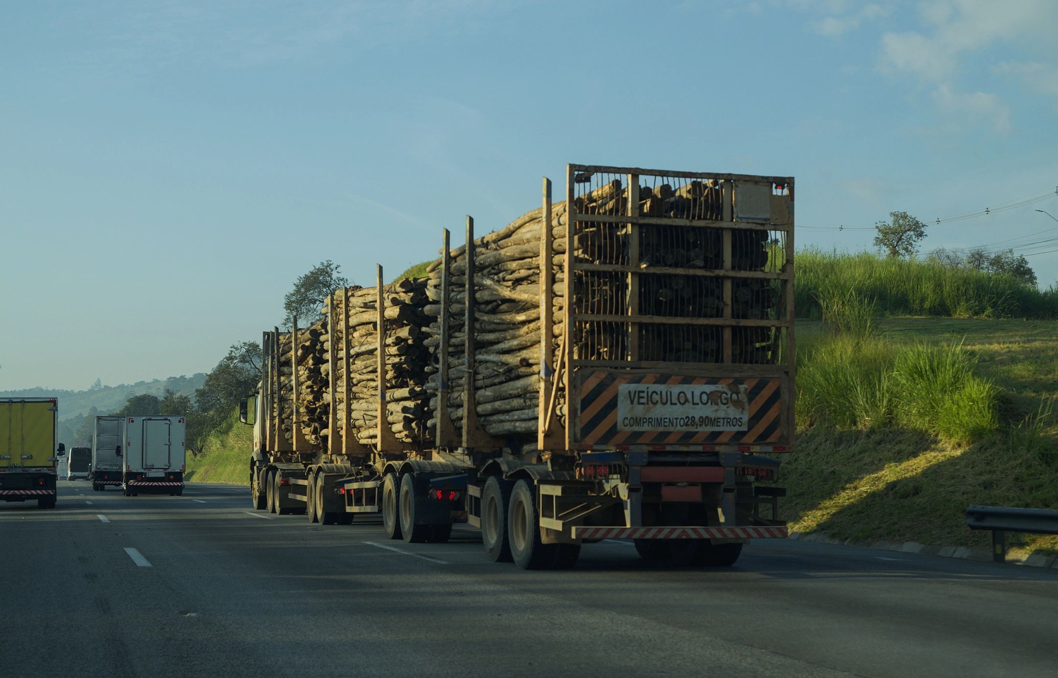 Vehicle transport truck representing scheduled pickup service